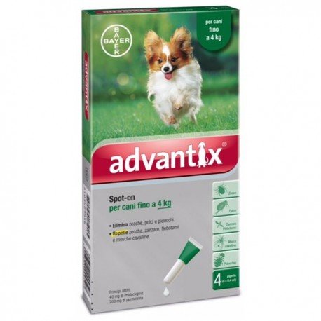 Corporation noot Uitgaand Advantix 40/200 Spot-On Dog -4kg 4st - Dierenartsenpraktijk De Lijsterbes -  Voeding, supplementen en accessoires voor uw gezelschapsdieren