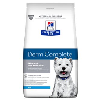 HILLS PDIET CANINE DERM COMPLETE MINI 6KG