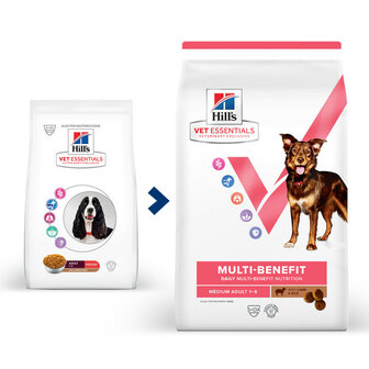 HILL&#039;S VETESSENTIALS MULTI-BENEFIT MEDIUM 10kg