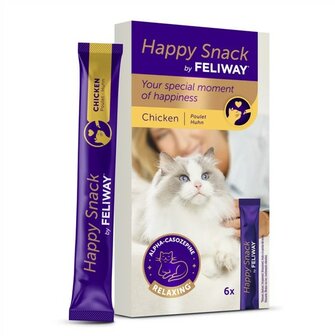 HAPPY SNACK BY FELIWAY 6X15G