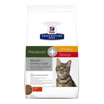 Hill's Prescription Diet Metabolic+Urinary Feline (Chicken) 1,5 - Dierenartsenpraktijk De Lijsterbes - Voeding, supplementen en accessoires voor uw gezelschapsdieren