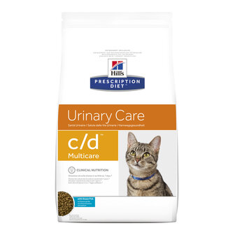 Hill&#039;s Prescription Diet c/d Multicare stress Feline Ocean Fish 8 kg 